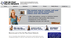Desktop Screenshot of goplaymusic.net