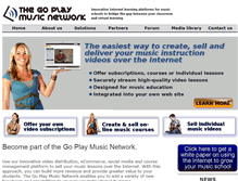 Tablet Screenshot of goplaymusic.net